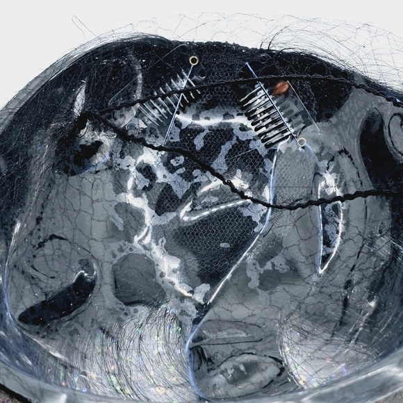 Black Human Hair Clip-In Bangs - Picture 7 of 8